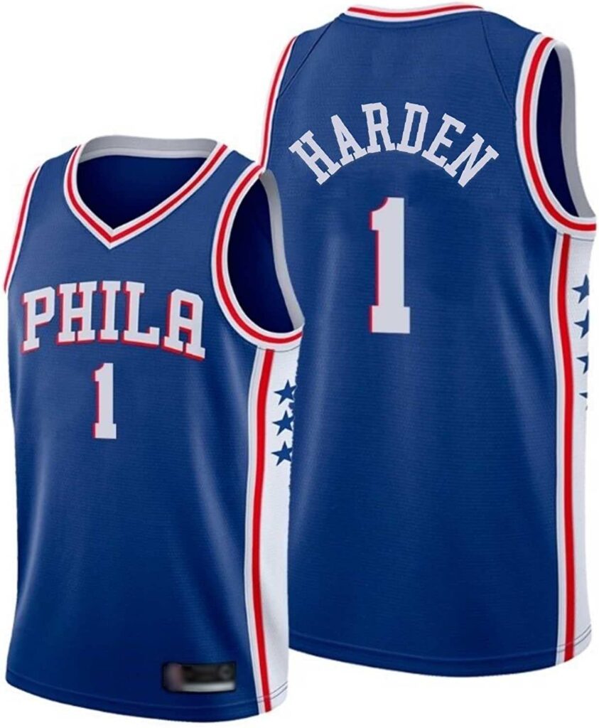 James Harden PHILADELPHIA 76ers jersey camiseta