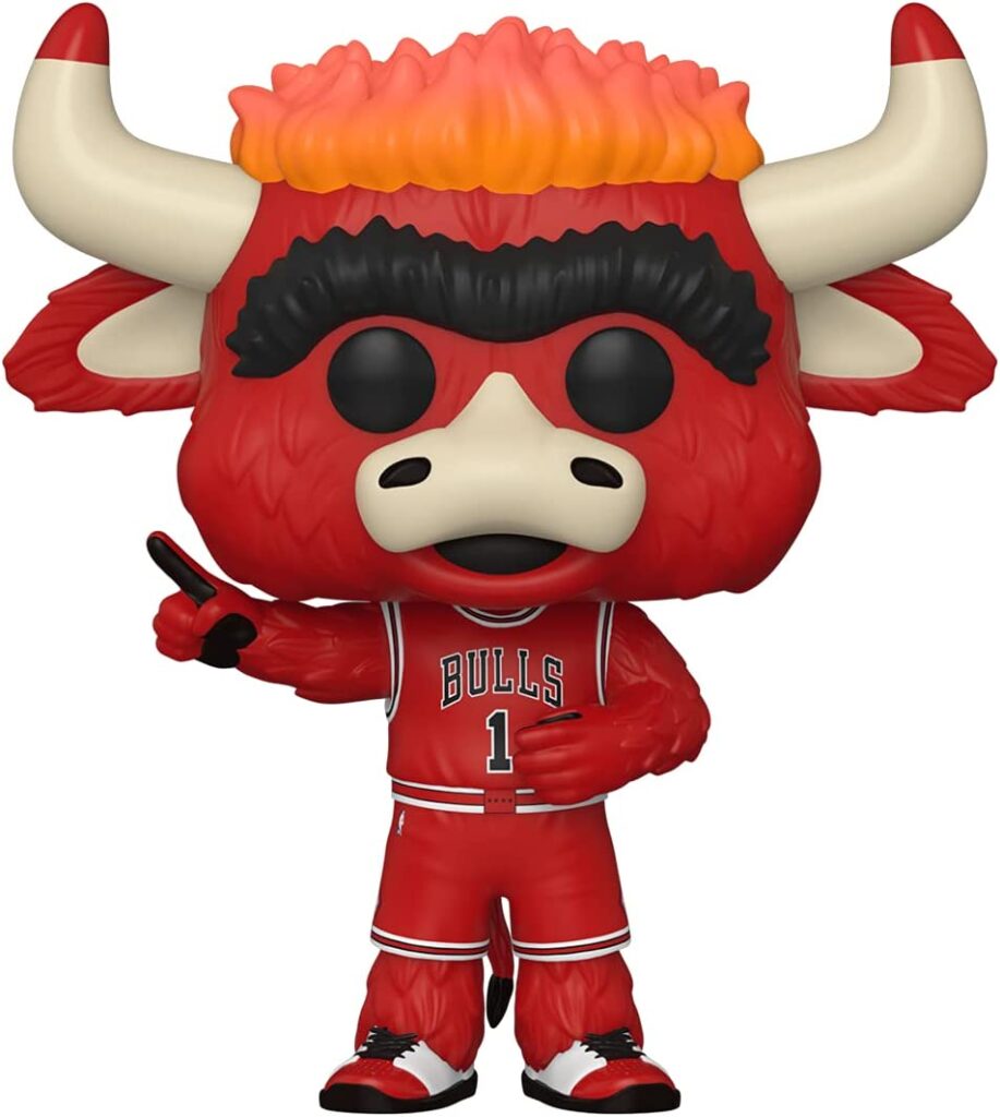funko pop de baloncesto
benny the bull
benny chicago bulls