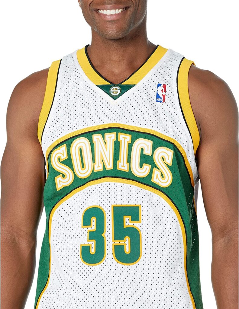 Kevin Durant SEATTLE SUPERSONICS jersey camiseta
